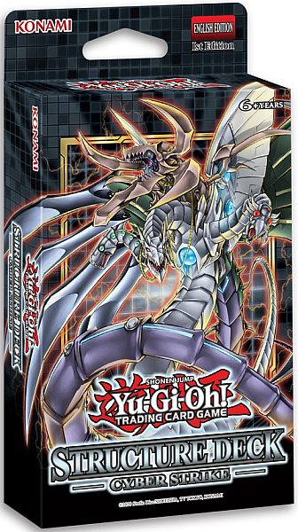 Yu-gi-oh  Cyber Strike Structure Deck  1st Edition