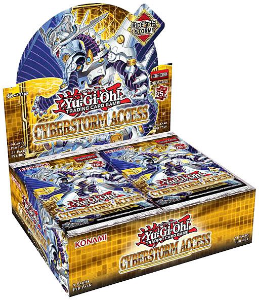Yu-gi-oh  Cyberstorm Access Booster Display