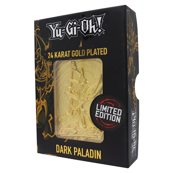 Yu-gi-oh  Dark Paladin Limited Edition Gold Card