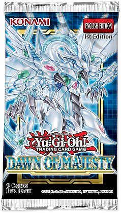 Yu-gi-oh  Dawn Of Majesty Booster Pack