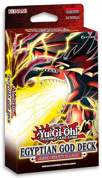 Yu-gi-oh  Deck Egyptian God Deck: Slifer The Sky Dragon Structure Deck