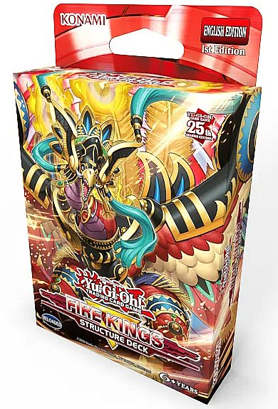 Yu-gi-oh  Deck Fire Kings  Revamped   1st Edition  Structure Deck