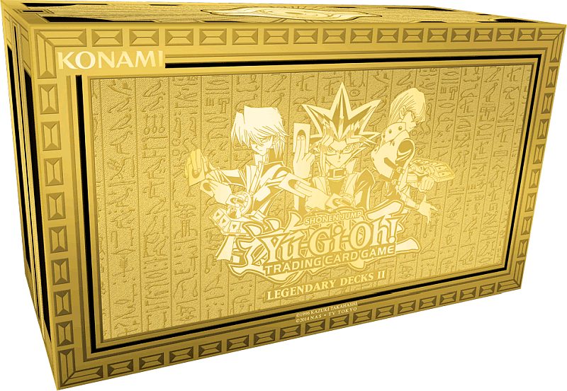 Yu-gi-oh  Deck Legendary Decks Ii      2024 Unlimited      Structure Deck   Egyptiske Gudekort