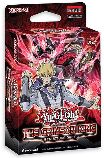 Yu-gi-oh  Deck The Crimson King Structure Deck