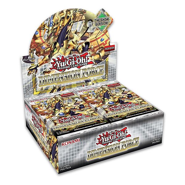 Yu-gi-oh  Dimension Force Booster Box  Display