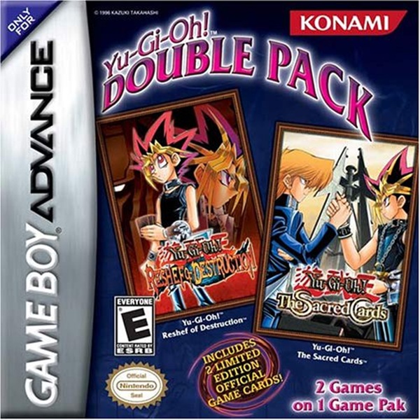 Yu-gi-oh Double Pack Reshef Of Destruction The Sacred Cards Game Boy Advance