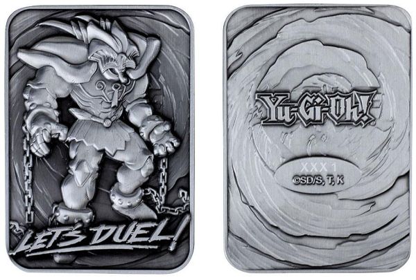 Yu-gi-oh  Exodia The Forbidden One Limited Edition Silver Card