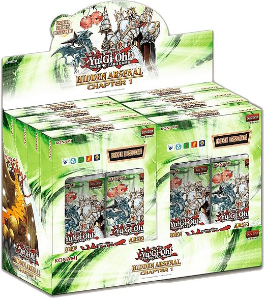 Yu-gi-oh  Hidden Arsenal: Chapter   Display    Boxes