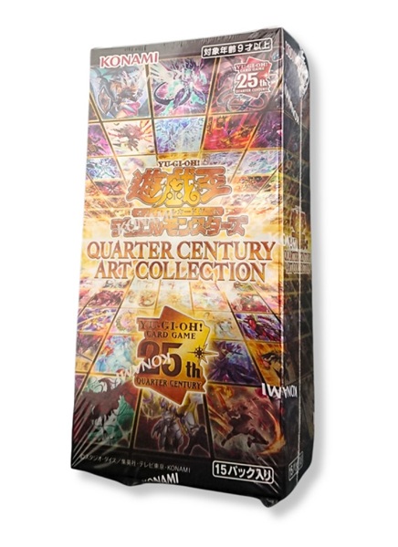 Yu-gi-oh  Ocg Japansk Japanese Art Collection: Quarter Century Edition  25th Anniversary  Booster Display Box Med 15 Pakker