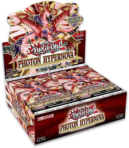 Yu-gi-oh  Photon Hypernova Booster Display