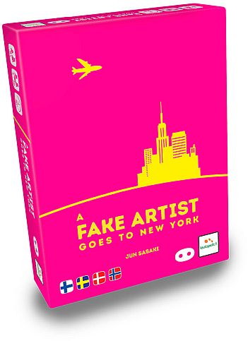 Fake Artist Goes To New York  Dansk  Board Game