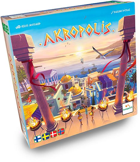 Akropolis  Dansk  Board Game