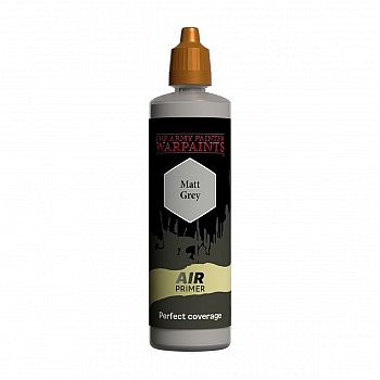 Army Painter Warpaints: Air Primer Matt Grey 100ml Aw2010