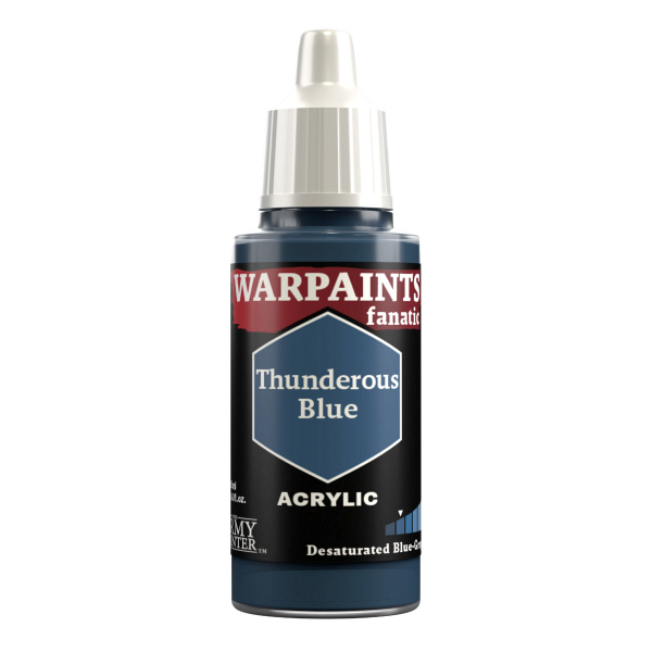 Army Painter Warpaints Fanatic: Acrylics Thunderous Blue Wp3014