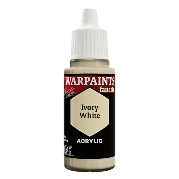 Army Painter Warpaints: Masterclass: John Blanche Fanatic: Acrylics Ivory White Wp4001