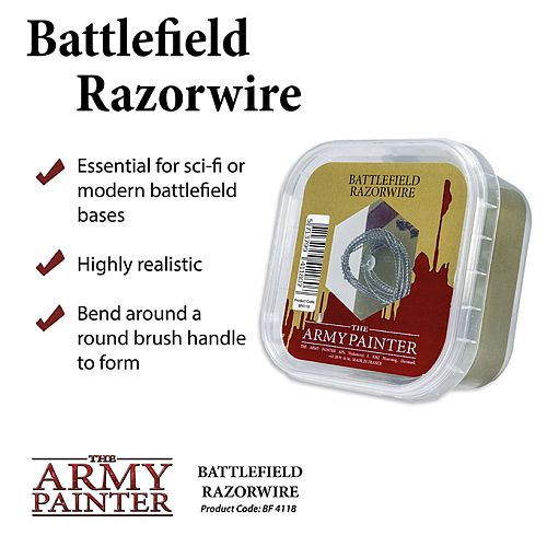 Basing Army Painter Battlefield Razorwire Bf4118