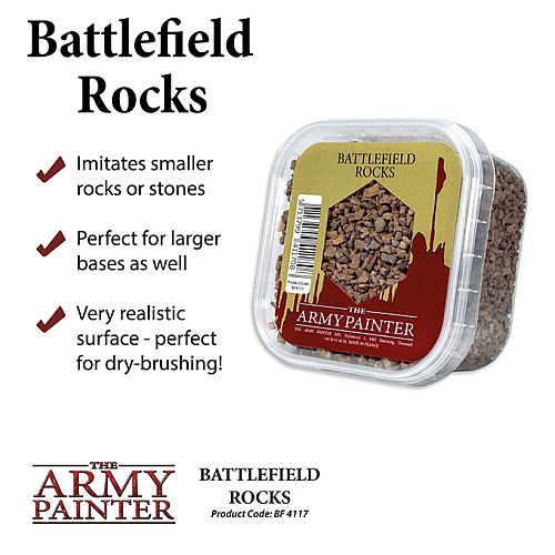Basing Army Painter Battlefield Rocks Bf4117