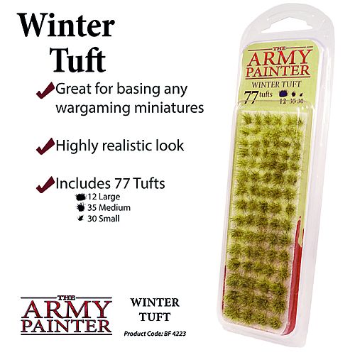 Basing Army Painter Battlefields: Winter Tuft Bf4223