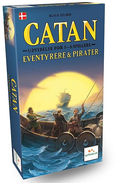 Catan: Eventyrere   Pirater:  -  Spillere  Dansk 5th Edition 2015  Opdateret 2017   Settlers