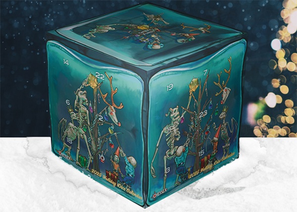 Chessex Chessex Lab Holiday Dice Calendar 2025  Terningekalender