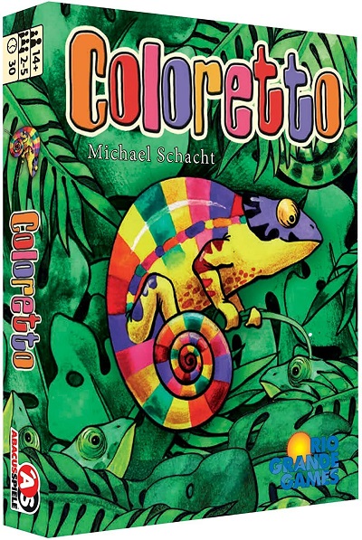 Coloretto Board Game  10 Year Edition   -rio-226