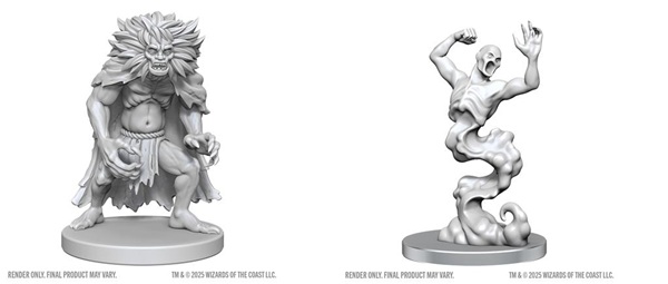 Dungeons Dragons Nolzur Marvelous Miniatures: Classic Wight Classic Wraith Wzk90814