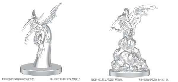 Dungeons Dragons Nolzur Marvelous Miniatures: Ice Mephit Dust Mephit Wzk90810