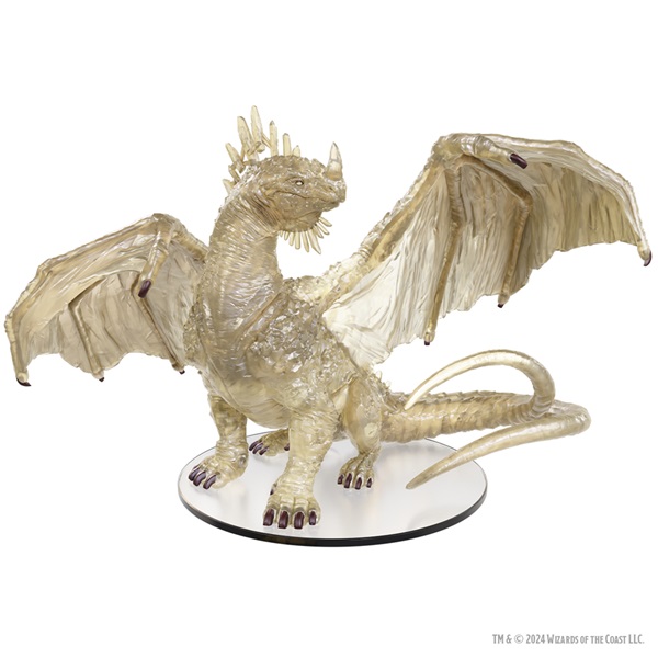 Fantasy Miniatures Icons Of The Realms: Adult Crystal Dragon