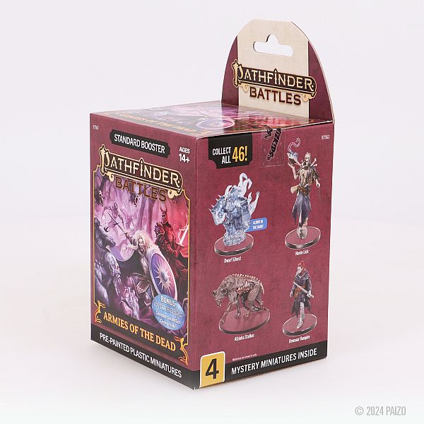 Pathfinder Battles Set 25: Armies Of The Dead Booster Pack    Figurer