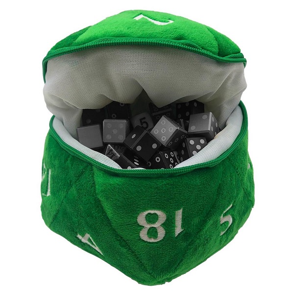 Dice Bag     Dungeons And Dragons D20: Green  Gr 195 184     Terningepose Gamer Pouch  Ultra Pro  15758