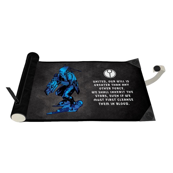 Dice Bag Rolling Mat Warhammer 40 000  40k : Dice Scroll  Premium Foil    Au Empire Ultra Pro  16553
