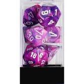 Dice Terninges 195 166     Terninger Festive Polyhedral Violet With White Signature