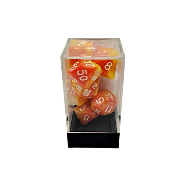 Dice Terninges 195 166      Terninger Kaissa Dice: Polyhedral Dual Red-yellow White