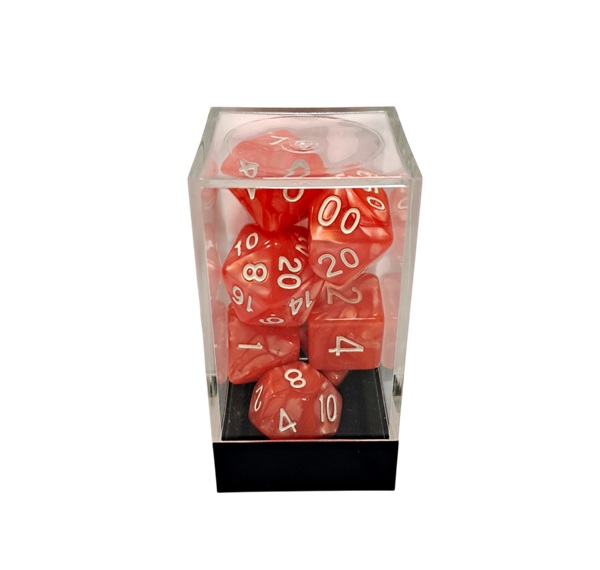Dice Terninges 195 166      Terninger Kaissa Dice: Polyhedral Marble Orange White