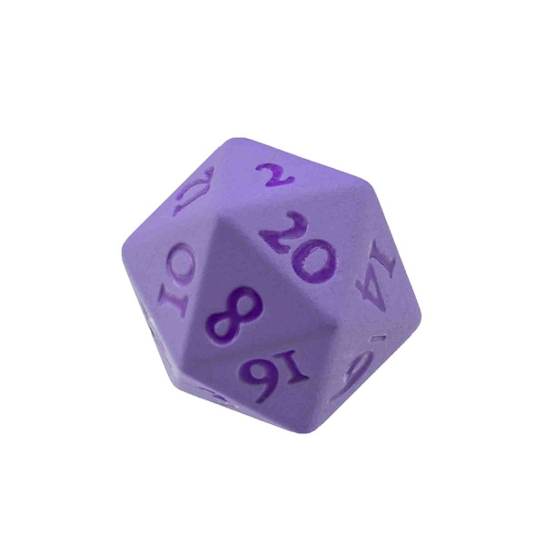 Dice     20 Sidede  D20  Terninger Heavy Metal: Vivid Purple Ultra Pro  15938