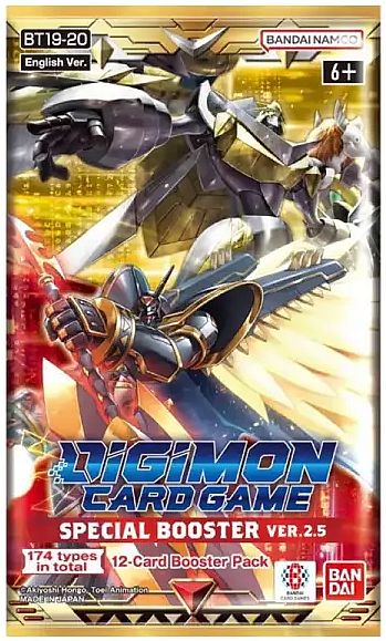 Digimon Card Game Bt19-20: Release Special Booster Ver     Booster Pack