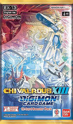 Digimon Card Game Ex13: Chivalrous Xiii Extra Booster Box  Display  24 Packs