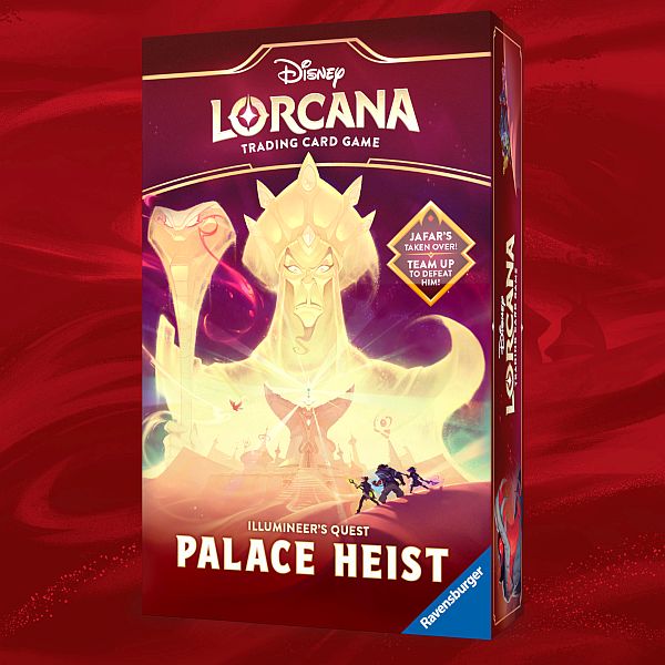 Disney Lorcana Tcg: Set   Reign Of Jafar Illumineer   Quest: Palace Heist Gift Set  Coop Expansion Inkl    Decks