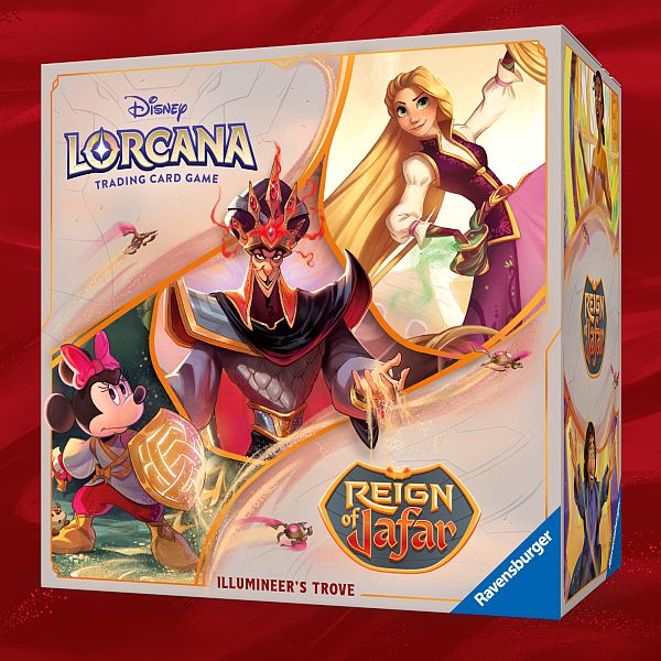 Disney Lorcana Tcg: Set   Reign Of Jafar Illumineer   Trove    Booster Packs