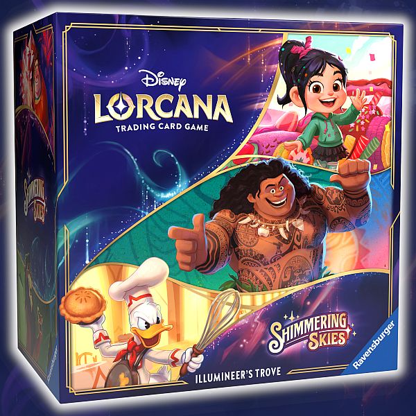 Disney Lorcana Tcg: Set   Shimmering Skies Illumineer   Trove    Booster Packs
