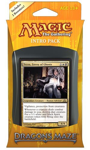 Dragon   Maze Intro Pack Deck Orzhov Power Teysa  Envoy Of Ghosts   Boosters Pr  Deck   Mtg Dgm