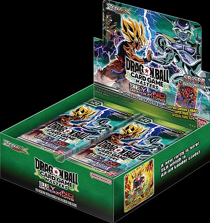 Dragon Ball Super: Masters Tcg: Booster Box Set 24: Zenkai Series Ex 07 Beyond Generations  Display  24 Packs