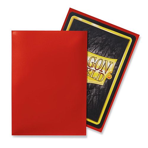 Dragon Shield Deck Protectors Classic: Crimson 100 Lommer Dragonshield Sleeves  At-10021