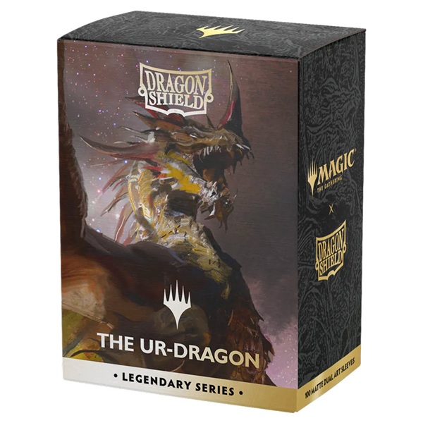 Dragon Shield Deck Protectors License Sleeves: Magic: The Gathering Legendary Series: The Ur-dragon 100 Lommer Dragonshield Sleeves  At-16506