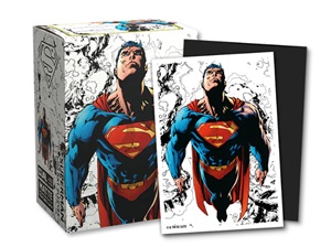Dragon Shield Deck Protectors Matte Dual Art: Dc Comics: Superman Core  Full Color Variant  100 Lommer Dragonshield Sleeves  At-16085
