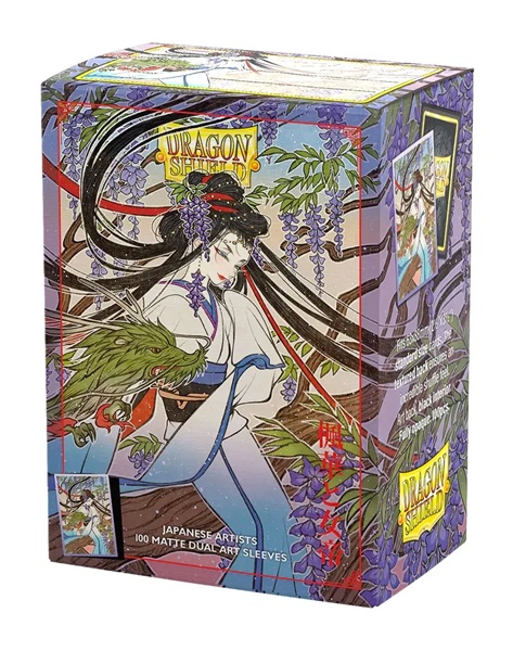 Dragon Shield Deck Protectors Matte Dual Art Sleeves: Fuka And The Empress 100 Lommer Dragonshield Sleeves At-12188
