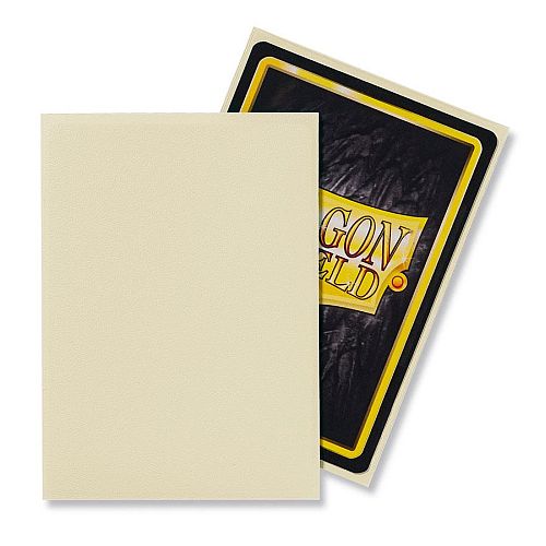 Dragon Shield Deck Protectors Matte: Ivory 100 Lommer Dragonshield Sleeves  At-11017