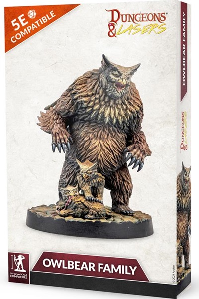 Dungeons   Lasers Owlbear Family