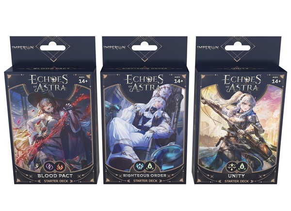 Echoes Of Astra Tcg: Imperion Starter Deck Display    Decks