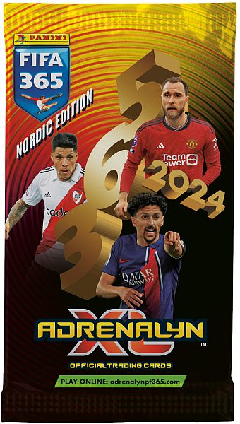 Fifa 365 2024 Booster Pakke Fodboldkort Adrenalyn   Booster Pack